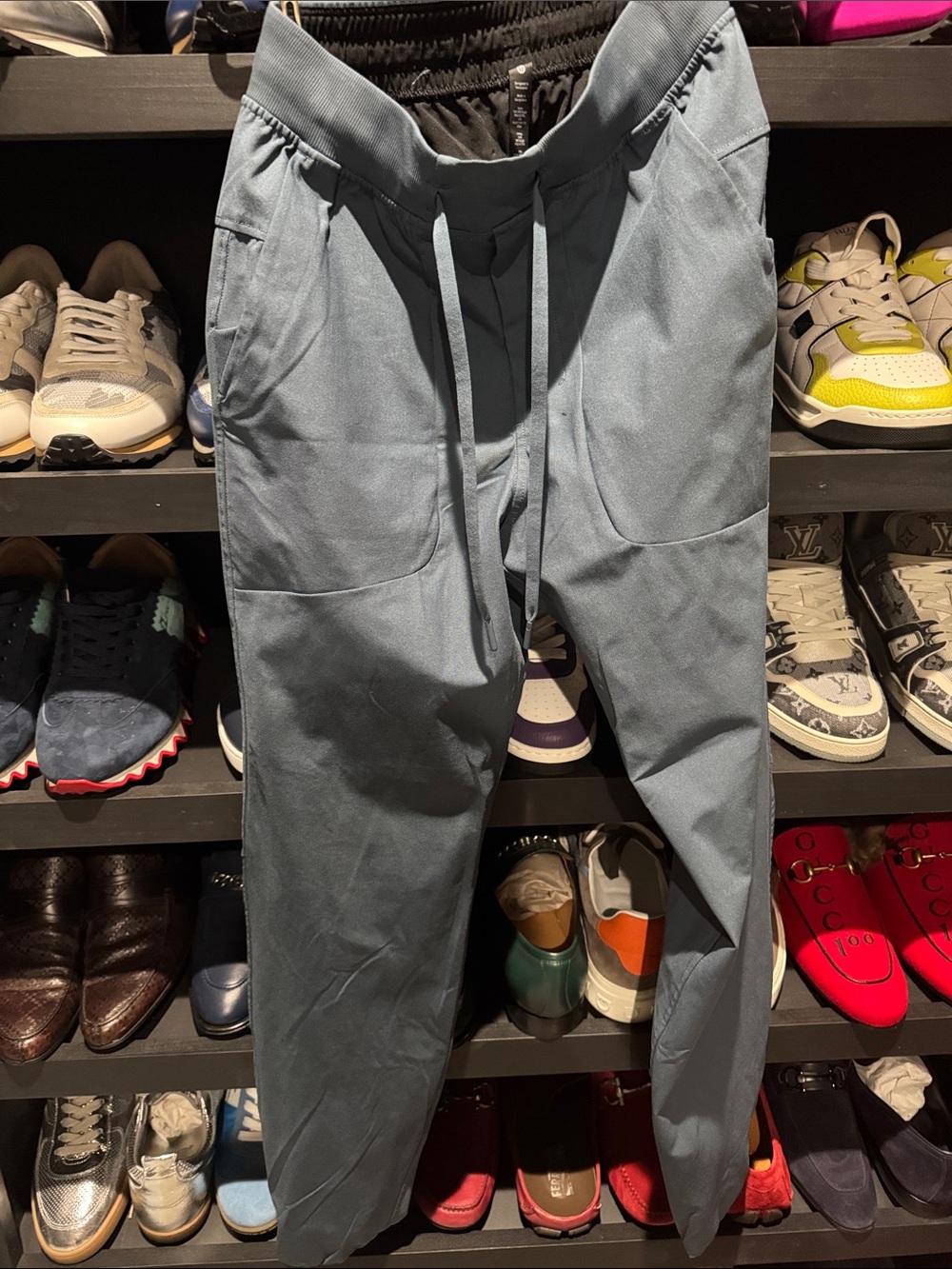 lululemon athletica Men's Light Slate Blue Jogger Pants